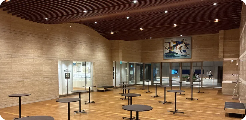 懇親会会場（ホワイエ）